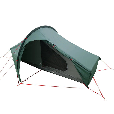 highlander respite 1 person tunnel tent pine green