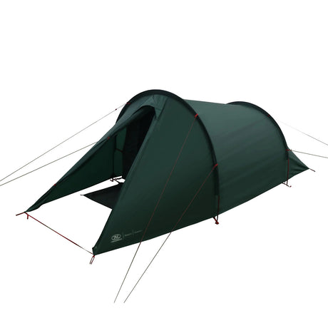 highlander respite 2 person tunnel tent open front