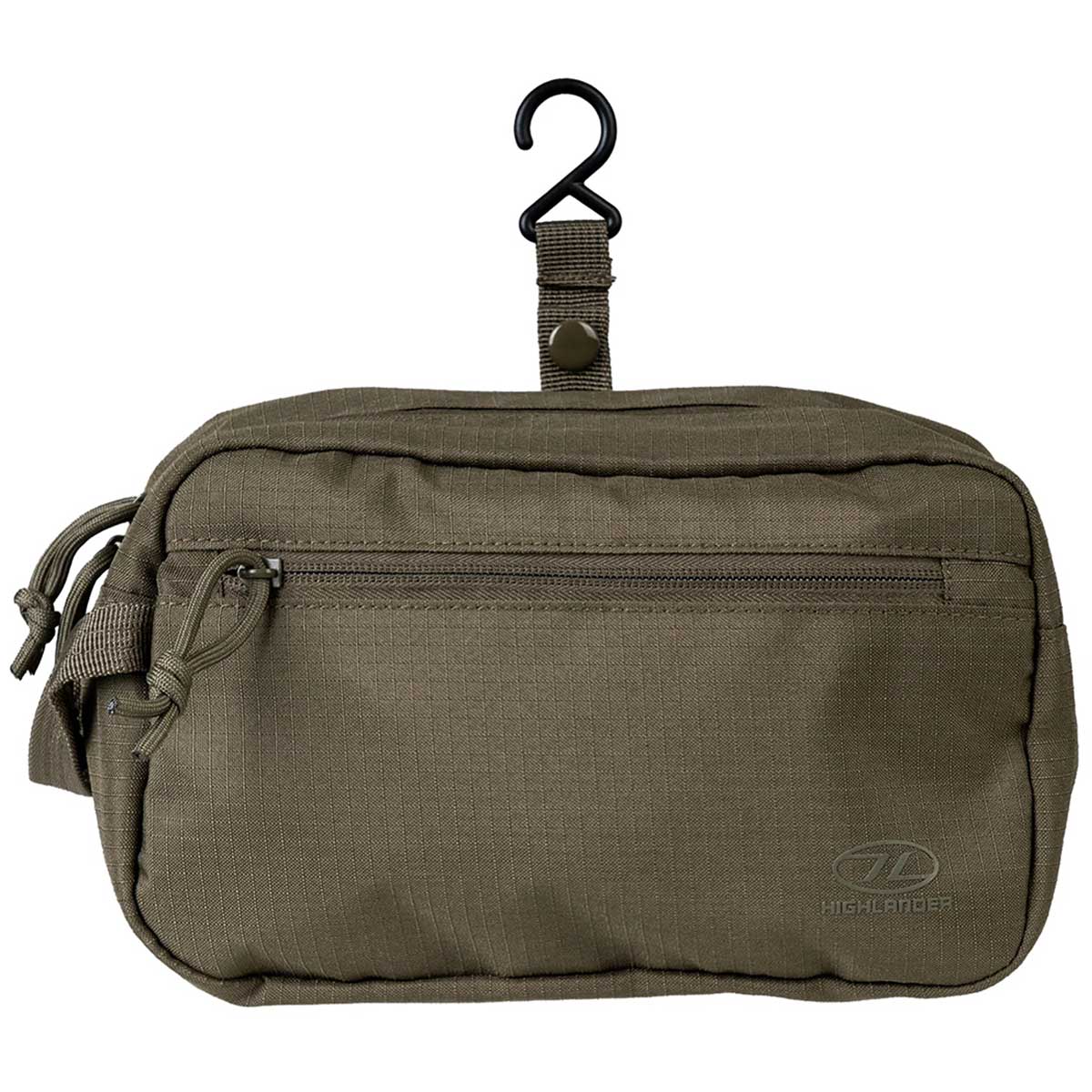 highlander sancho toiletry bags ranger green zip