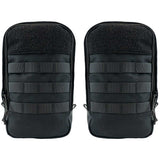 highlander tactical pinnacle rucksack 50l black side pouch pair