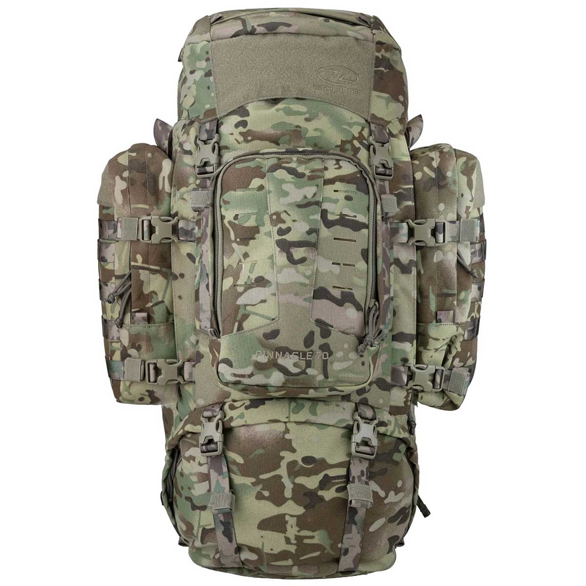 Tactical Ruck Infil Highlander Pinnacle Tactical Rucksack 70L HMTC Camo | Military Kit