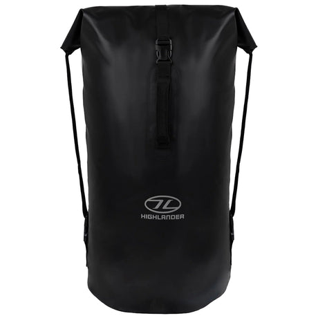 highlander tri laminated duffle bag black waterproof