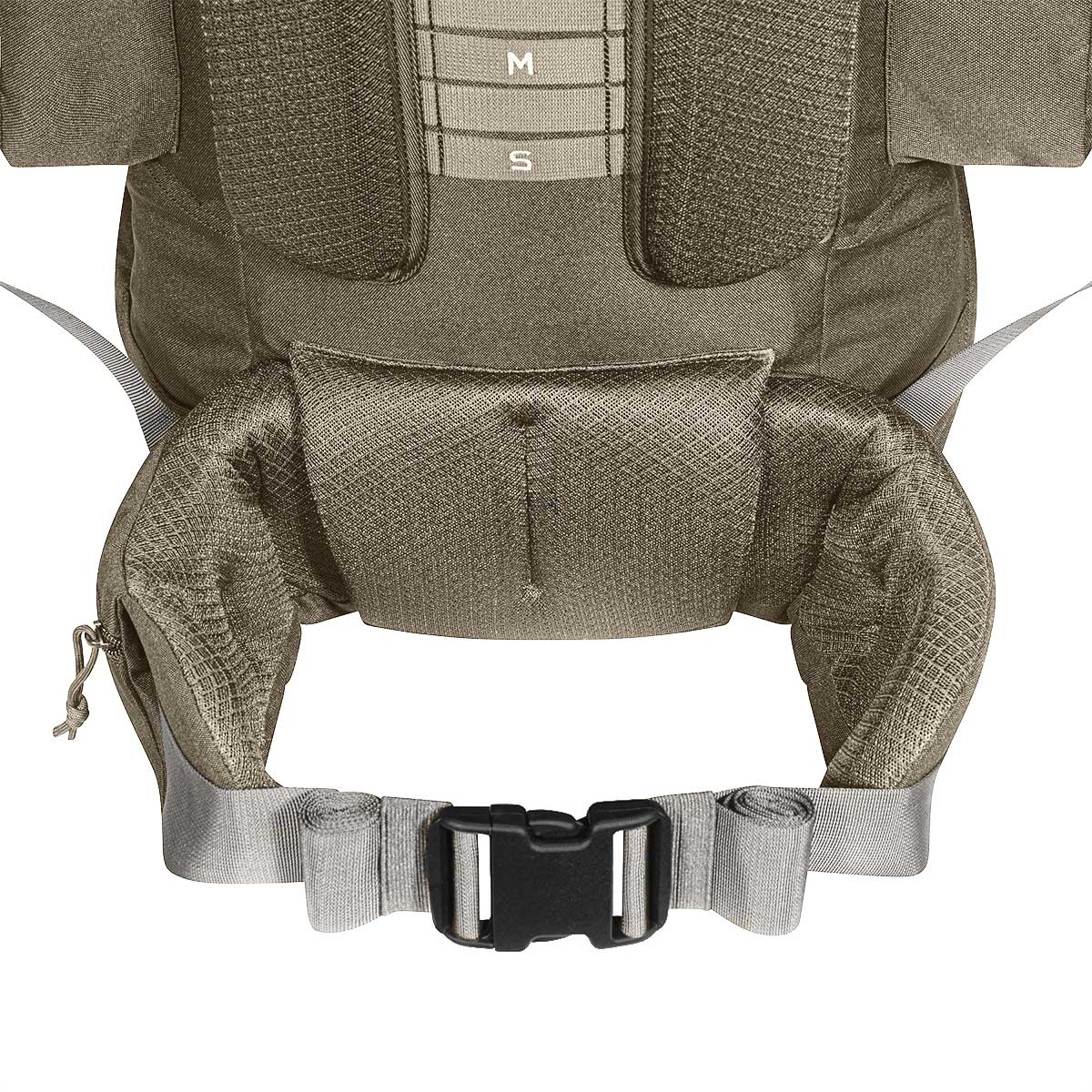 hip belt on 66l ranger green highlander forces elite pack