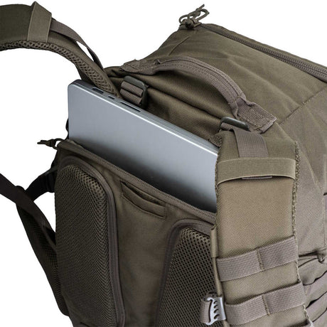 hydration laptop pocket on highlander 45l ranger green harrier pack