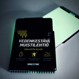 modestone glowpad waterproof notepad 60 pages