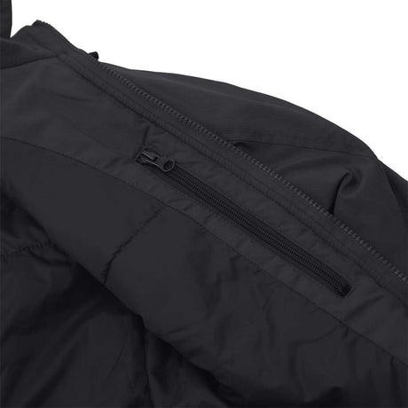 inner napoleon pocket on carinthia black 5.0 lig winter jacket