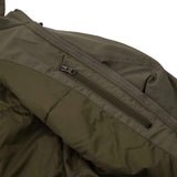 inner napoleon pocket on carinthia green 5.0 lig winter jacket
