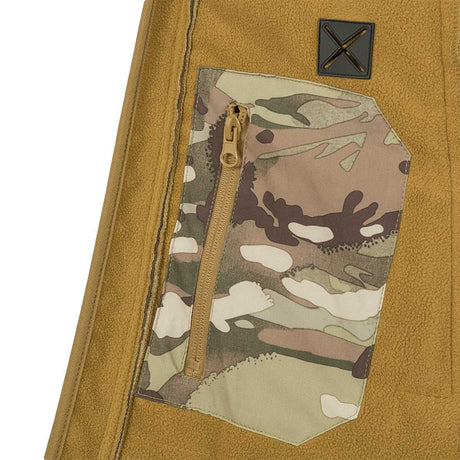 inside pocket highlander tactical softshell jacket hmtc camo