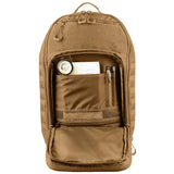 internal organiser of highlander harrier coyote tan full 45l clamshell pack
