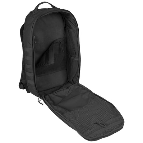 internal sleeves in black highlander harrier 25l clamshell pack v2