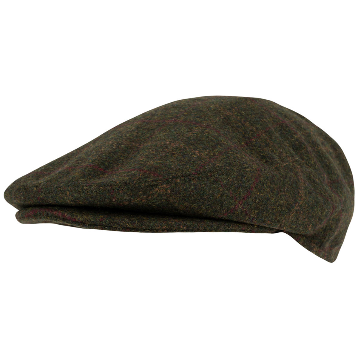 Jack Pyke Wool Blend Flat Cap Dark Olive Free Delivery Military Kit