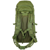 karrimor sf olive sabre 45 litre rucksack with cool mesh back system
