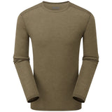 keela merino base layer crew top ranger green