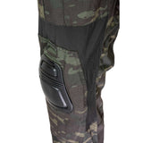 knee stretch panel on vcam black viper elite gen2 trousers