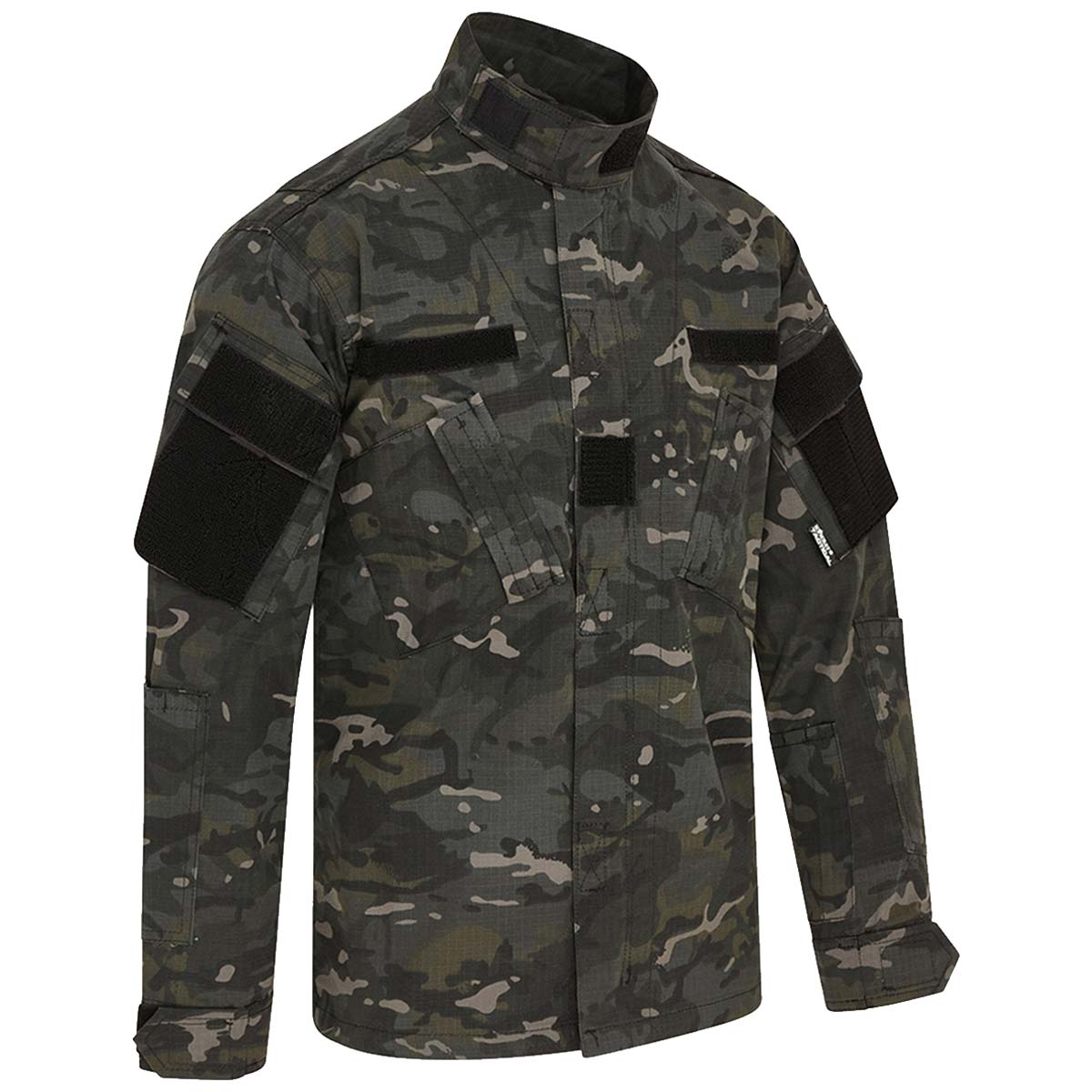 kombat acu shirt black btp camouflage