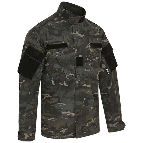kombat acu shirt black btp camouflage