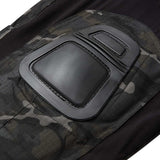kombat gen ii black camo spec op trousers with knee pads