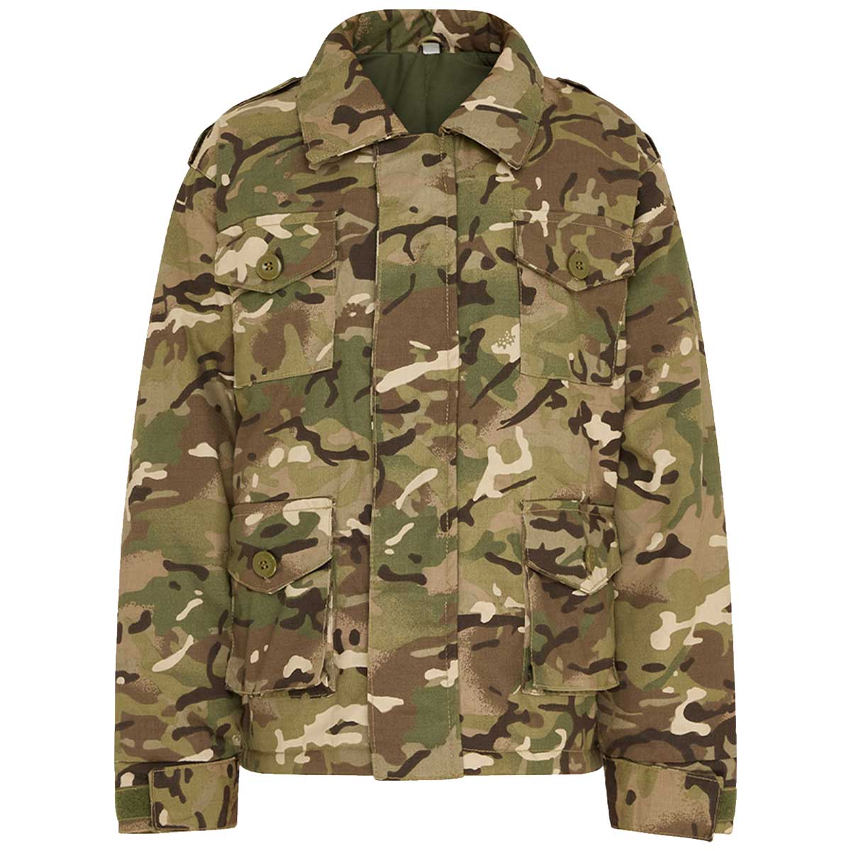 kombat kids combat jacket btp camouflage