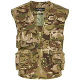kombat kids tactical vest btp camouflage