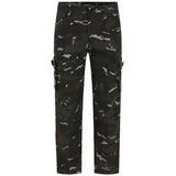 kombat kids trousers black btp camo