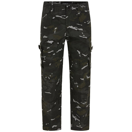 kombat kids trousers black btp camo