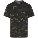 kombat kids tshirt black btp camouflage