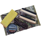 kombat military brown boot polishing kit