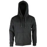 kombat spec ops black hoodie with hood up