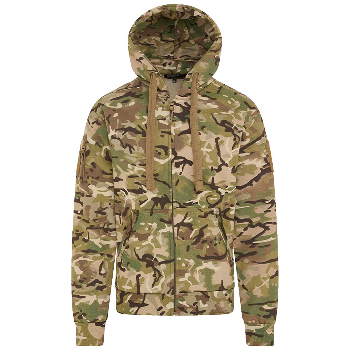 kombat spec ops btp camo hoodie with hood up