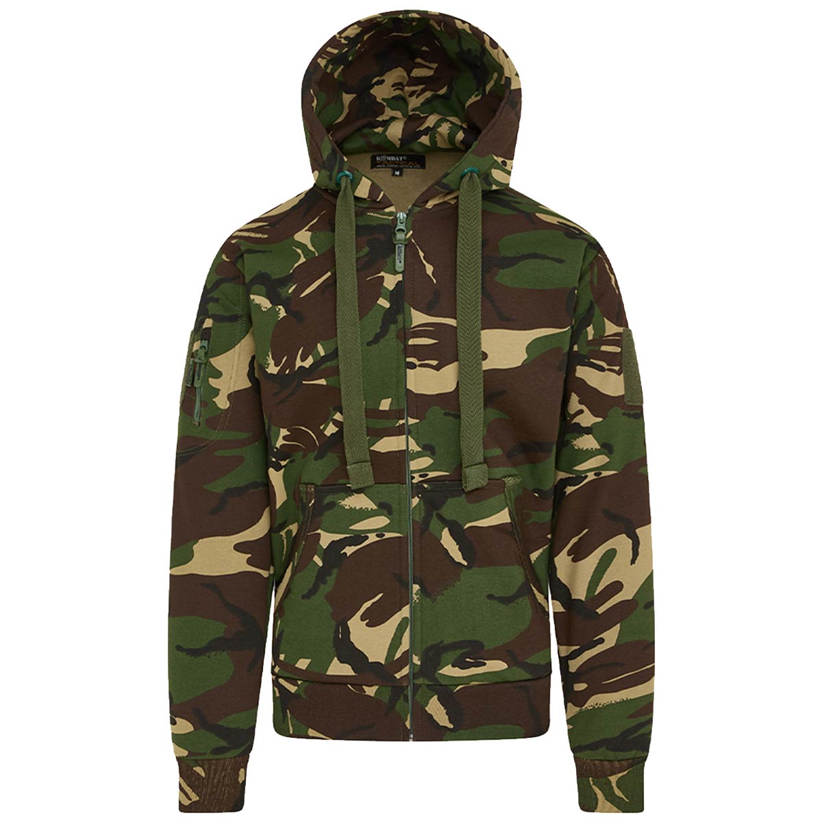 kombat spec ops dpm camo hoodie with hood up