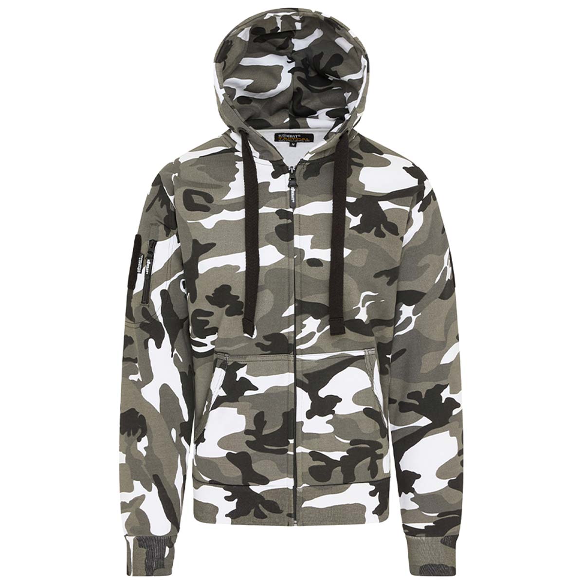kombat spec ops urban camo hoodie with hood up