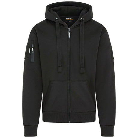 kombat spec ops zip up hoodie black