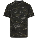 kombat tshirt black btp camouflage