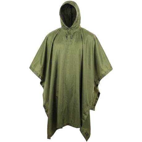 kombat waterproof poncho olive green