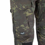 large bellow pocket on thigh of viper gen2 elite trousers black camo