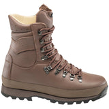 lateral view of altberg warrior microlite brown boots