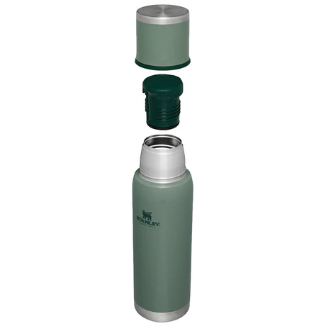 lid and stopper of stanley 750ml adventure to go hammertone green bottle