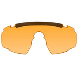 light rust lens of wiley x 306 saber advanced glasses