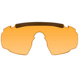 light rust lens of wiley x 308 saber advanced glasses