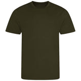 lightweight wicking tshirt olive green
