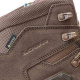 lowa logo of brown zephyr mk2 goretex mid boot