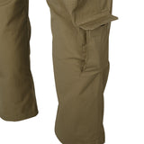 lower leg pocket on coyote helikon sfu next trousers