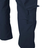lower leg pocket on navy blue helikon sfu next trousers