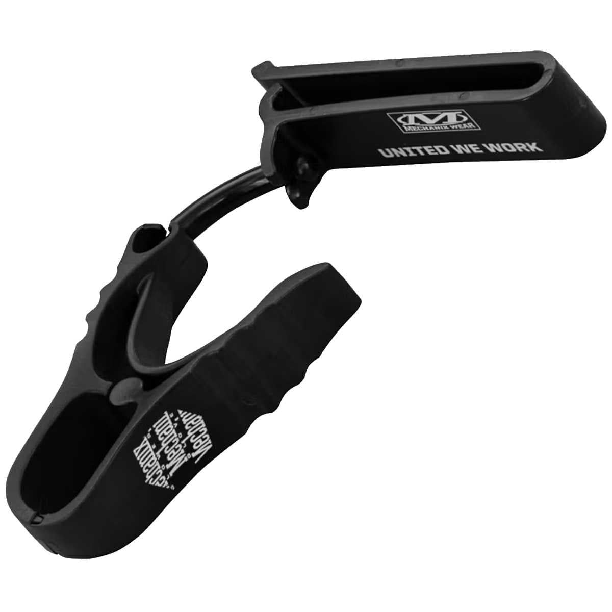mechanix wear belt mounted glove clip black