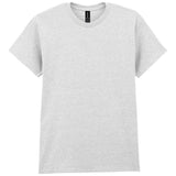 mens gildan short sleeve heavy cotton tshirt-ash grey