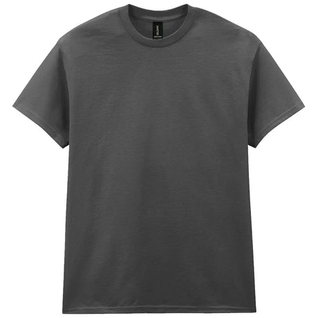 mens gildan short sleeve heavy cotton tshirt charcoal