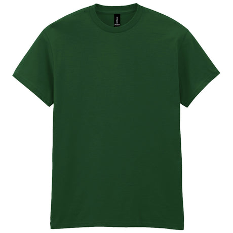 mens gildan short sleeve heavy cotton tshirt forest green