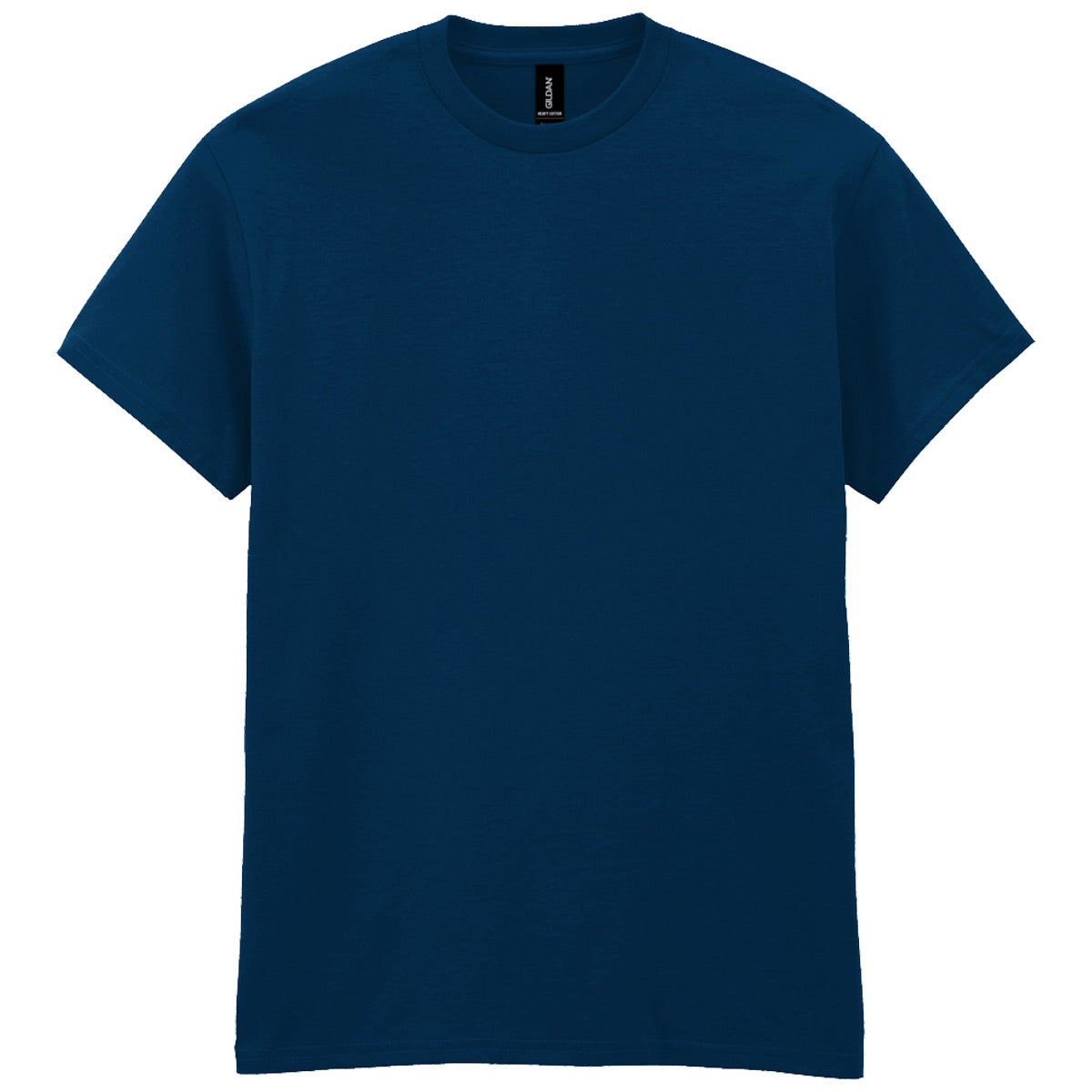 mens gildan short sleeve heavy cotton tshirt navy