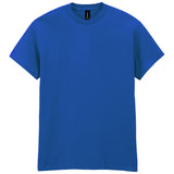 mens gildan short sleeve heavy cotton tshirt royal blue