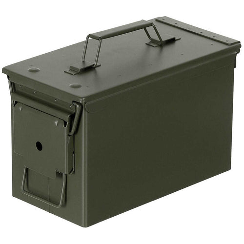 mfh us ammo box cal 50 m2a1 metal od green
